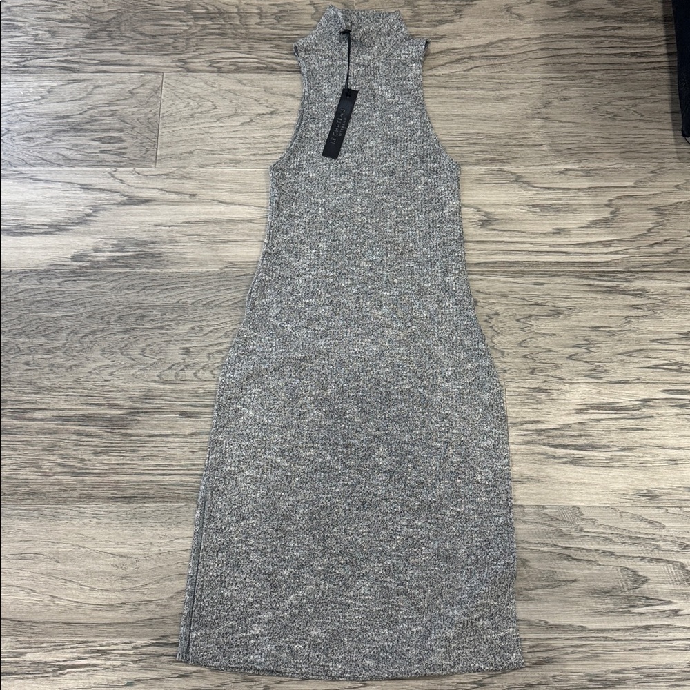 Le Chateau Black and White Knit Fabric